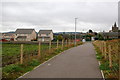 View of Prior Road, Forfar with Lowson Memorial Church in DD8 3RG