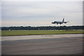 Aircraft landing at RAF Mildenhall in IP28 8LT