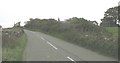 The B 5112 below Llechcynfarwy Church in LL71 7DD