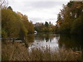 Rather Heath Tarn and boathouse in LA8 8JT