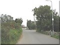 View northwards towards Trefor crossroads in LL65 3YS