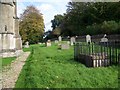 Churchyard - Church of St Mary, St Katharine and All Saints, Edington in BA13 4QA