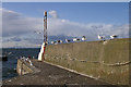 Outer wall, Port Seton harbour in EH32 0DF