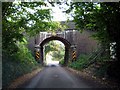 Netherton road railway bridge in BA22 9QH