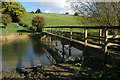 Footbridge over the River Evenlode in OX29 8PR