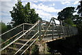 Footbridge over the River Kelvin in G64 3QE