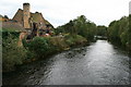 The River Derwent and Bridge Inn in DE56 4BP