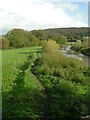 Footpath alongside River Aire - Cononley Lane in BD20 8LR