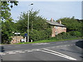 Junction of Saughall Massie Road with China Farm Lane in CH48 6HB