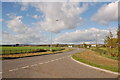 Road junction with the B4245 near Crick in NP26 5TZ