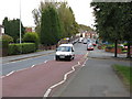 Main road (B4483) at station bridge, Coseley in WV14 9NT