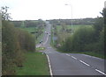 Approaching the A48 junction in CF35 5FB