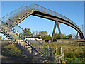Footbridge over the M5, Bridgwater in TA6 4XG