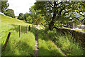 Footpath to the north of Stones Farm in OL14 7JL