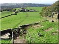 Footpath from St. Thomas' Church Mellor in SK6 5PP