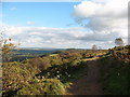 Hilltop path on the Chevin in LS21 3DJ