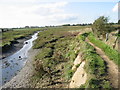 Footpath following the edge of Fishbourne Channel in PO19 3JD