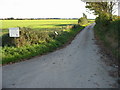Road to New Barn, part of Apuldram Manor Farm in PO20 7DZ