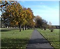 Autumn on Braunstone Park in LE3 1NB