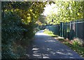 Footpath near the schools in LE3 2TQ