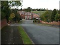 Milford Road from The Crescent, Walton on the Hill in ST17 0JS