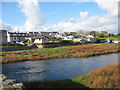 Afon Ffraw from Pont Aberffraw bridge in LL63 5LX