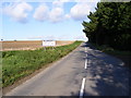 B1117 Walpole Road entering Halesworth in IP19 0PJ