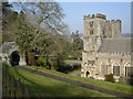 St Germans Church and arched entrance in PL12 5NS