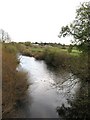 The Swale from Brafferton footbridge in YO61 2PS