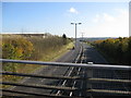 A610 - View from Footbridge near Newthorpe Common in NG16 2FS