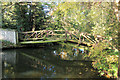 Footbridge across the River Little Ouse in IP24 3JQ