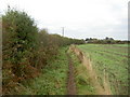 Footpath between Thornton Hough and Clatterbridge in Clatterbridge Ward