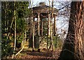 Folly near Barncuith House overlooking Avon Water in ML3 7HG