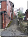 Path From New Road Up To Haywood Lane, Stocksbridge in S36 2AB