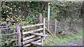 Stile on the Hangers Way near Selborne in GU34 3BU