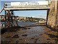 Pontoon bridge, Royal Dart Yacht Club, Kingswear in TQ6 0BT