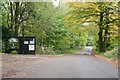 Approaching Manor Farm from Pylands Lane in SO30 0LJ