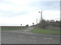 Road junction on the northern outskirts of Aberffraw in LL63 5YY