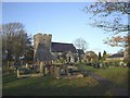 Church & churchyard, Welsh St Donats in CF71 7SW