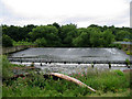 Weir on the River Derwent in NE16 3DA