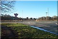 Road junction near Alfreton in DE55 7ED