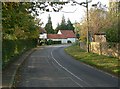 Manor Road in Easthorpe in Bottesford