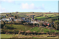 Bradninch: the village from the east in EX5 4NY