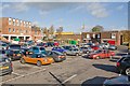 Car park behind Somerfield supermarket, Freegrounds Avenue in SO30 0FE