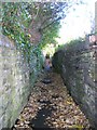 Footpath - Keighley Road in BD9 4AS