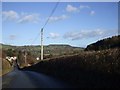 The road into Draethen in NP10 8GB