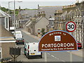 Portgordon town in AB56 5BX
