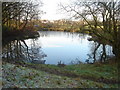 Fishing pond at Atherton Hall in WN7 1PG