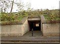 Pedestrian tunnel under the M1 motorway in S61 2DD