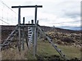 Stile on Moorland above Lewiston in IV63 6XW